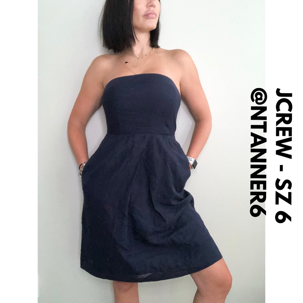 JCREW - NAVY SUNDRESS